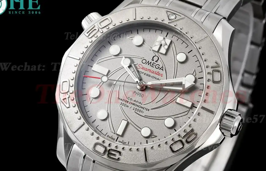 Seamaster 300m 007 SS SS Grey Dial VSF A8807