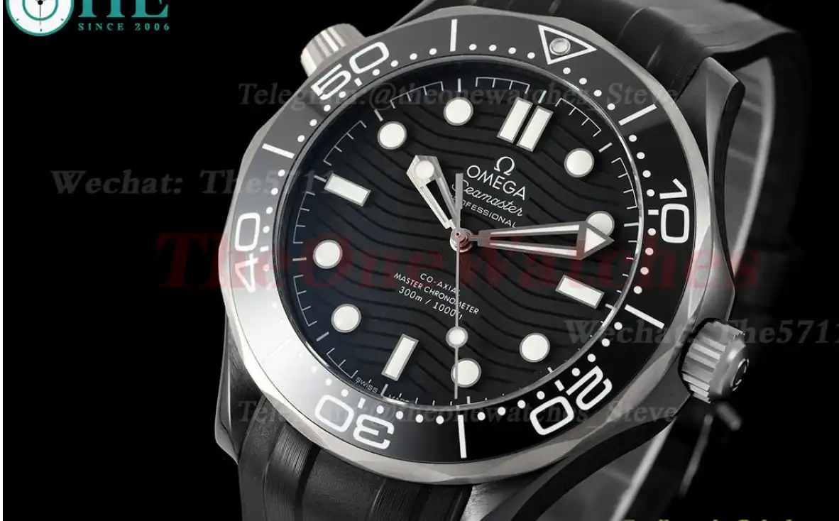 Seamaster 300m 43.5mm Ceramic Diver CER RU Black VSF Asia 8806