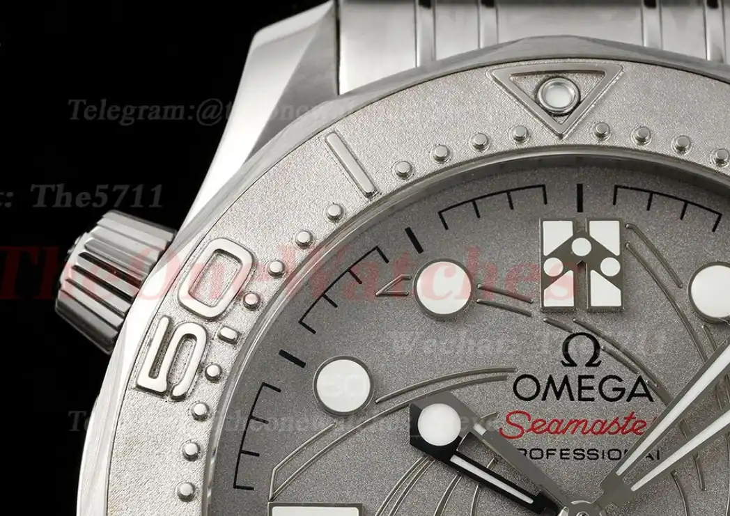 Seamaster 300m 007 SS SS Grey Dial VSF A8807