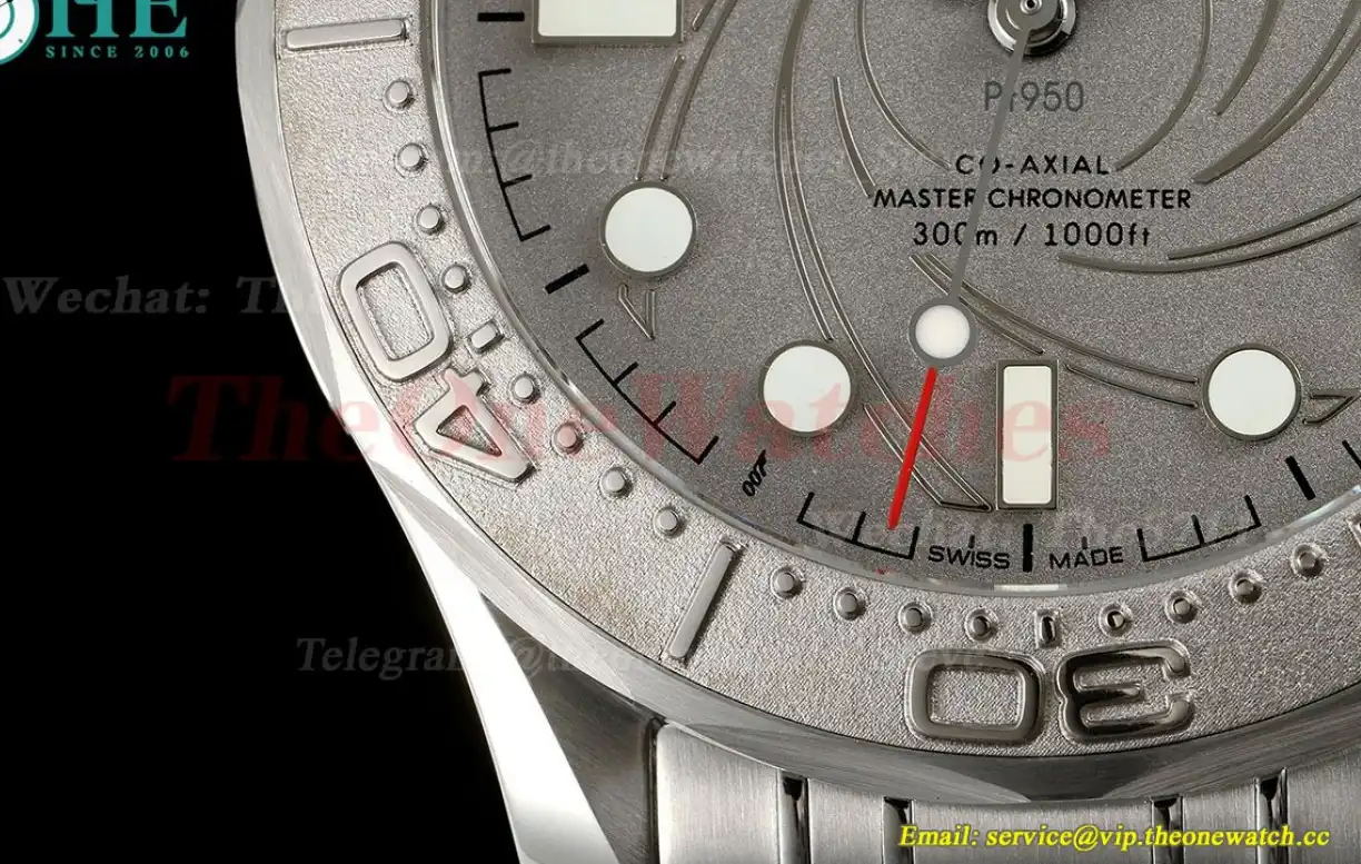 Seamaster 300m 007 SS SS Grey Dial VSF A8807