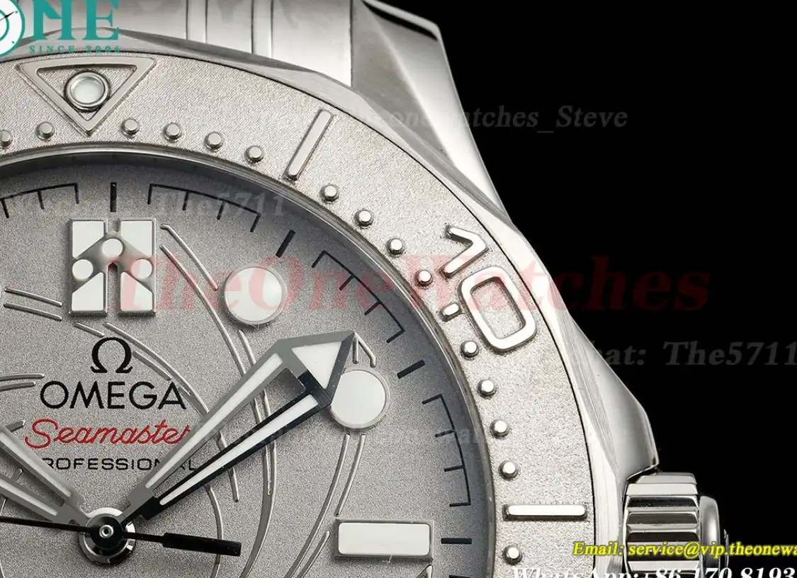 Seamaster 300m 007 SS SS Grey Dial VSF A8807