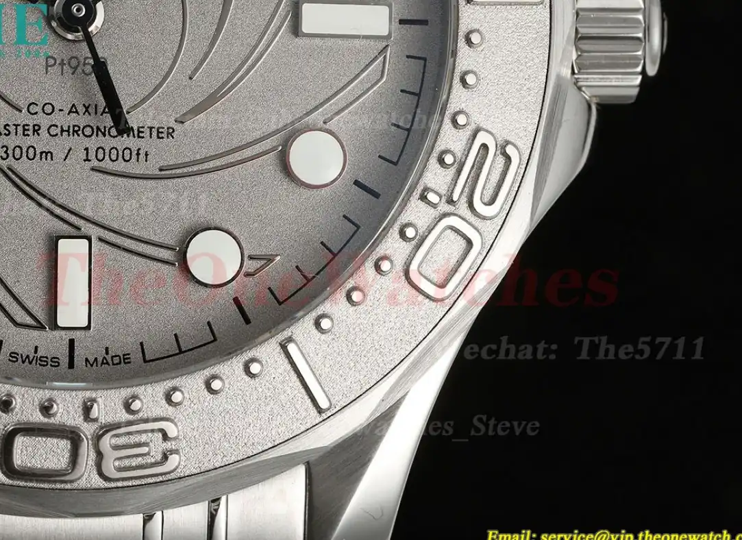 Seamaster 300m 007 SS SS Grey Dial VSF A8807