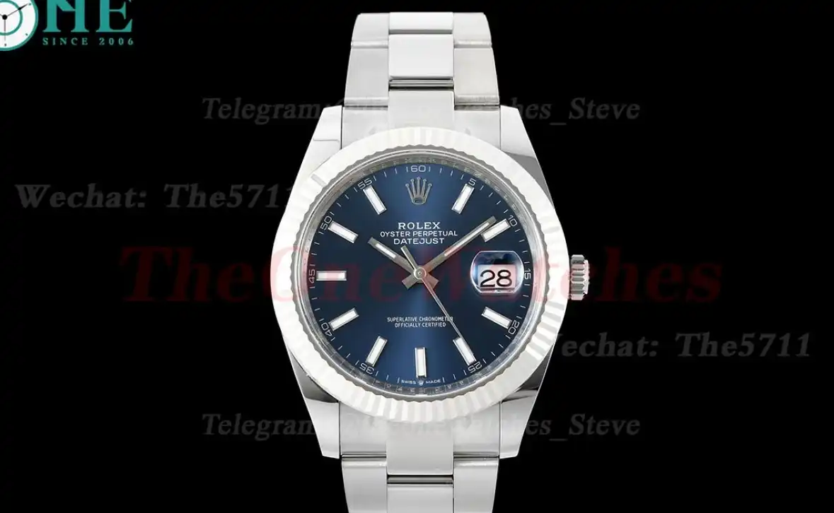 Datejust 126334 41mm Oys SS SS Blue Dial C+F VR3235