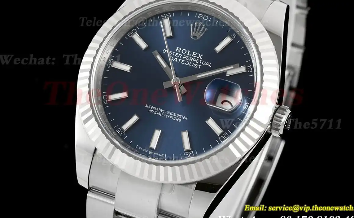 Datejust 126334 41mm Oys SS SS Blue Dial C+F VR3235