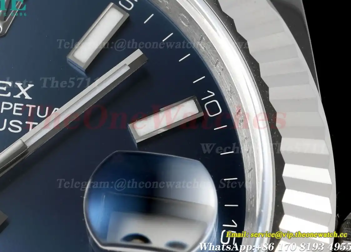 Datejust 126334 41mm Jub SS SS Blue Dial C+F VR3235