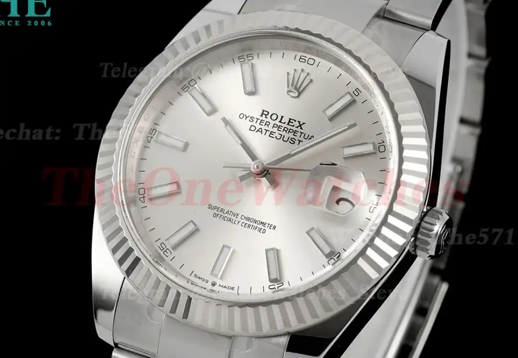 Datejust 126334 41mm Oys SS SS Silver Dial C+F VR3235