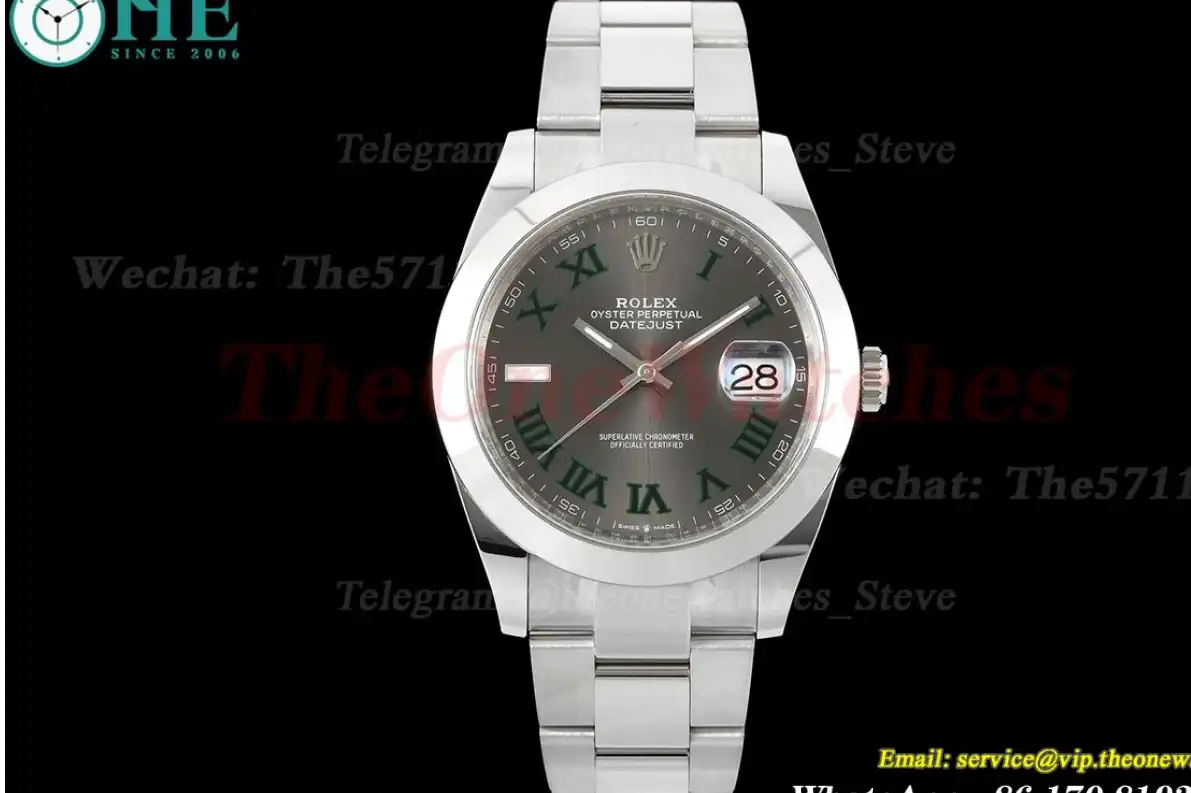 Datejust 126300 41mm Oys SS SS Grey Rmn C+F VR3235