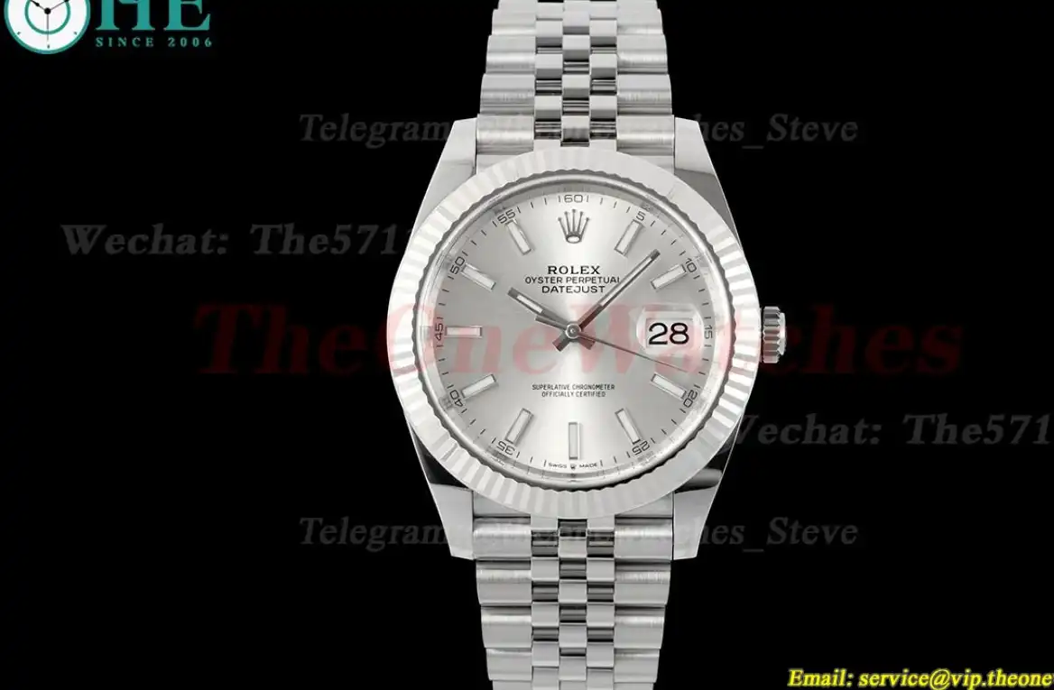 Datejust 126334 41mm Jub SS SS Silver Dial C+F VR3235