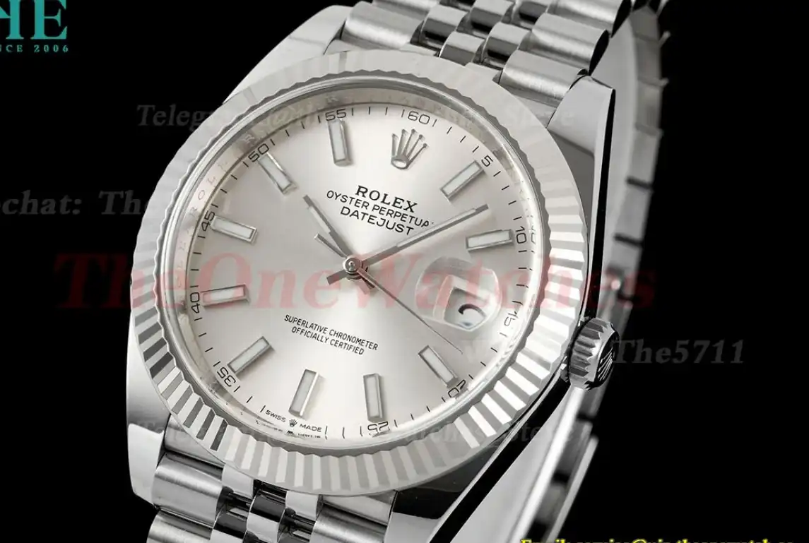 Datejust 126334 41mm Jub SS SS Silver Dial C+F VR3235