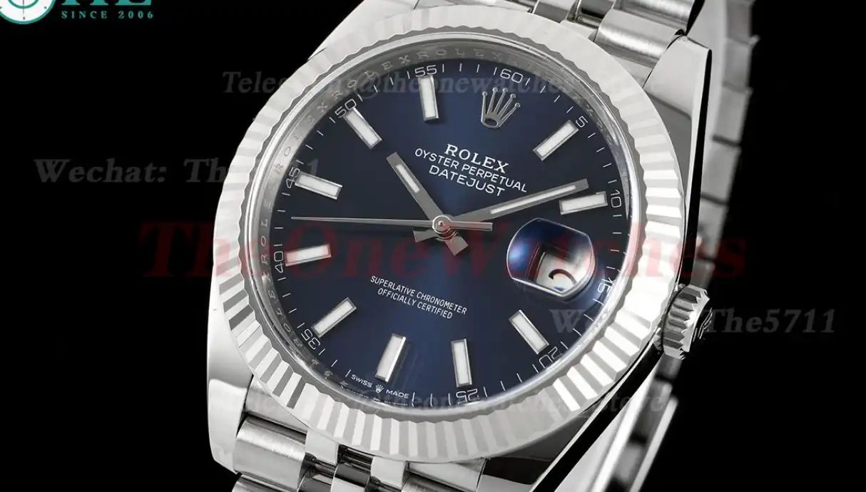 Datejust 126334 41mm Jub SS SS Blue Dial C+F VR3235