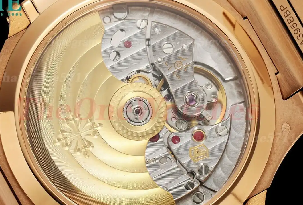 Nautilus 7118 35mm Gem RG RG Gold Textured Dial PPF 330SC