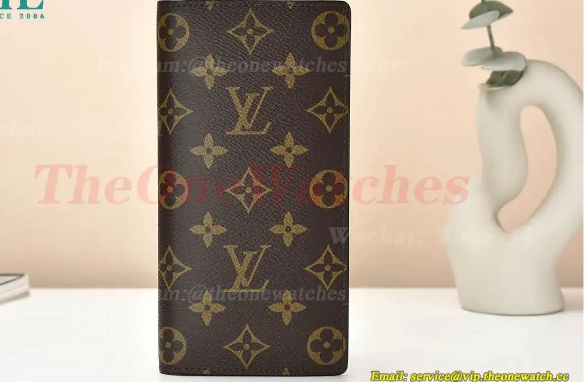 Louis Vuitton - Brazza Wallet Brown M66540