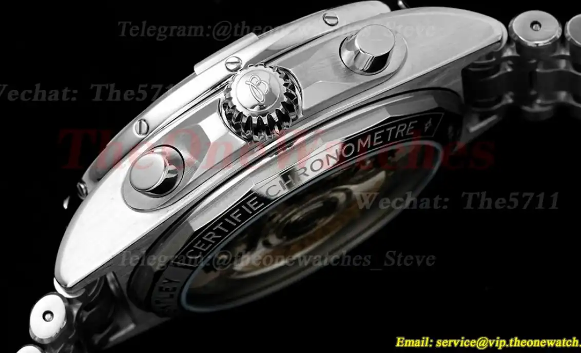 Chronomat B01 42MM SS SS Black Stk TF A7750