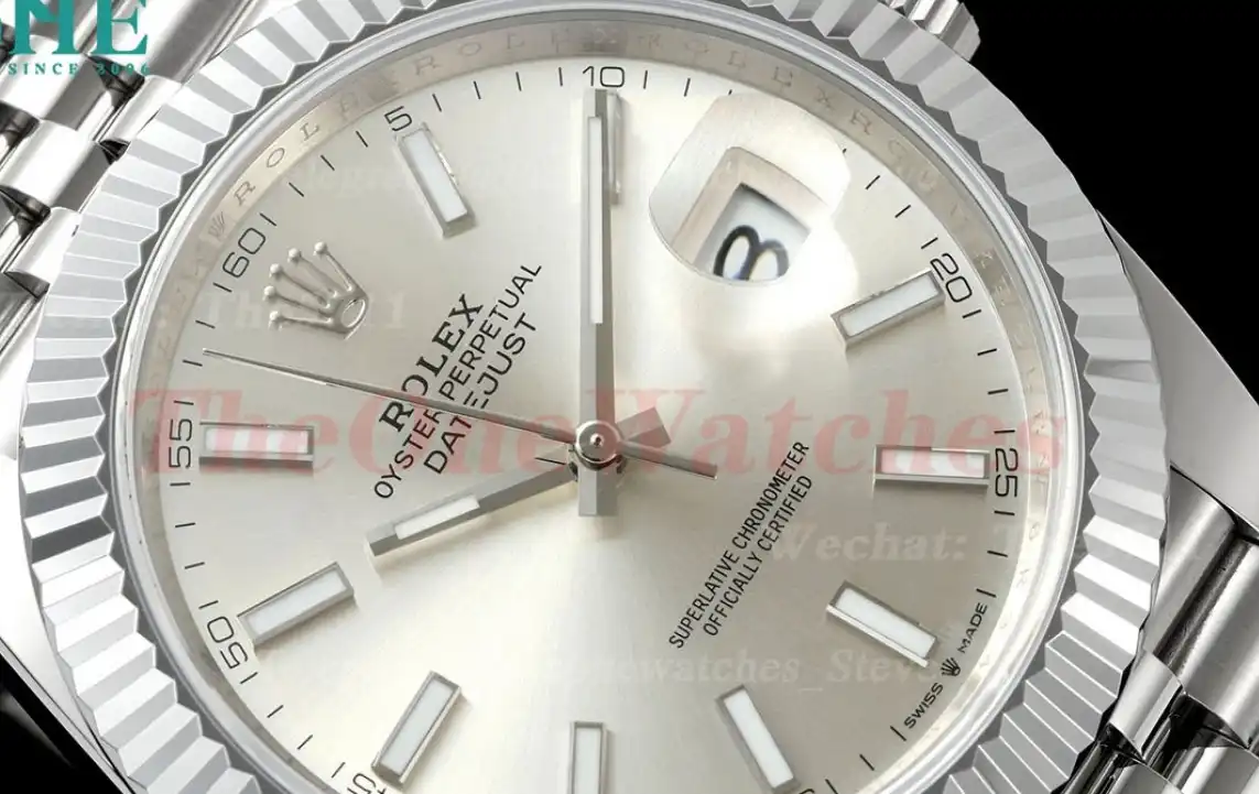 Datejust 126334 41mm Jub SS SS Silver Dial JQF VR3235