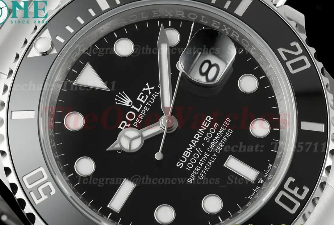 Submariner 126610LN 41mm SS SS Black Dot JQF VR3235