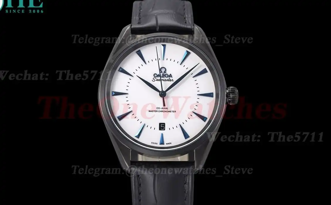 Seamaster 41mm PVD LE White Dial GDF MY8215