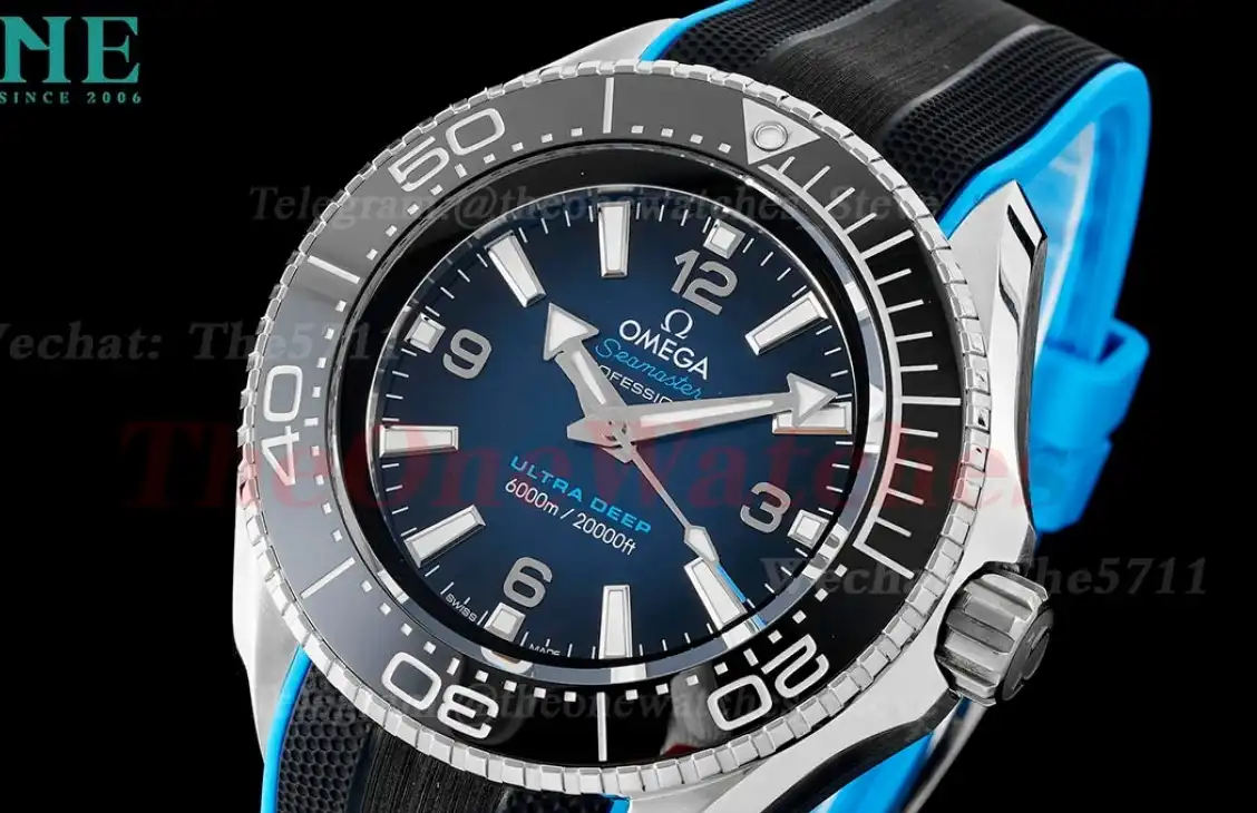 Planet Ocean Ultra Deep 45.5mm SS RU Gradient Blue Dial TF A2824