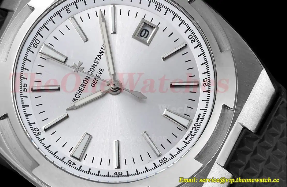 Overseas 4500V 41mm SS RU Silver Dial GDF MY8215