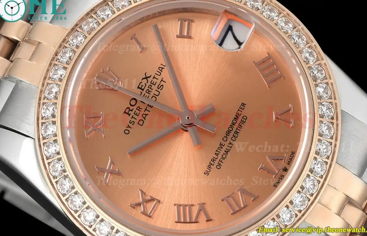 Datejust 28mm Dia RG SS Rose Gold Rmn GDF MY8215