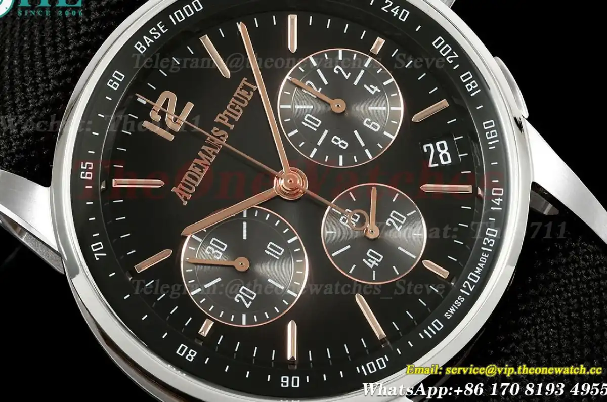 Code11.59 Chrono 26393 41mm SS LE Grey Dial APPF A7750