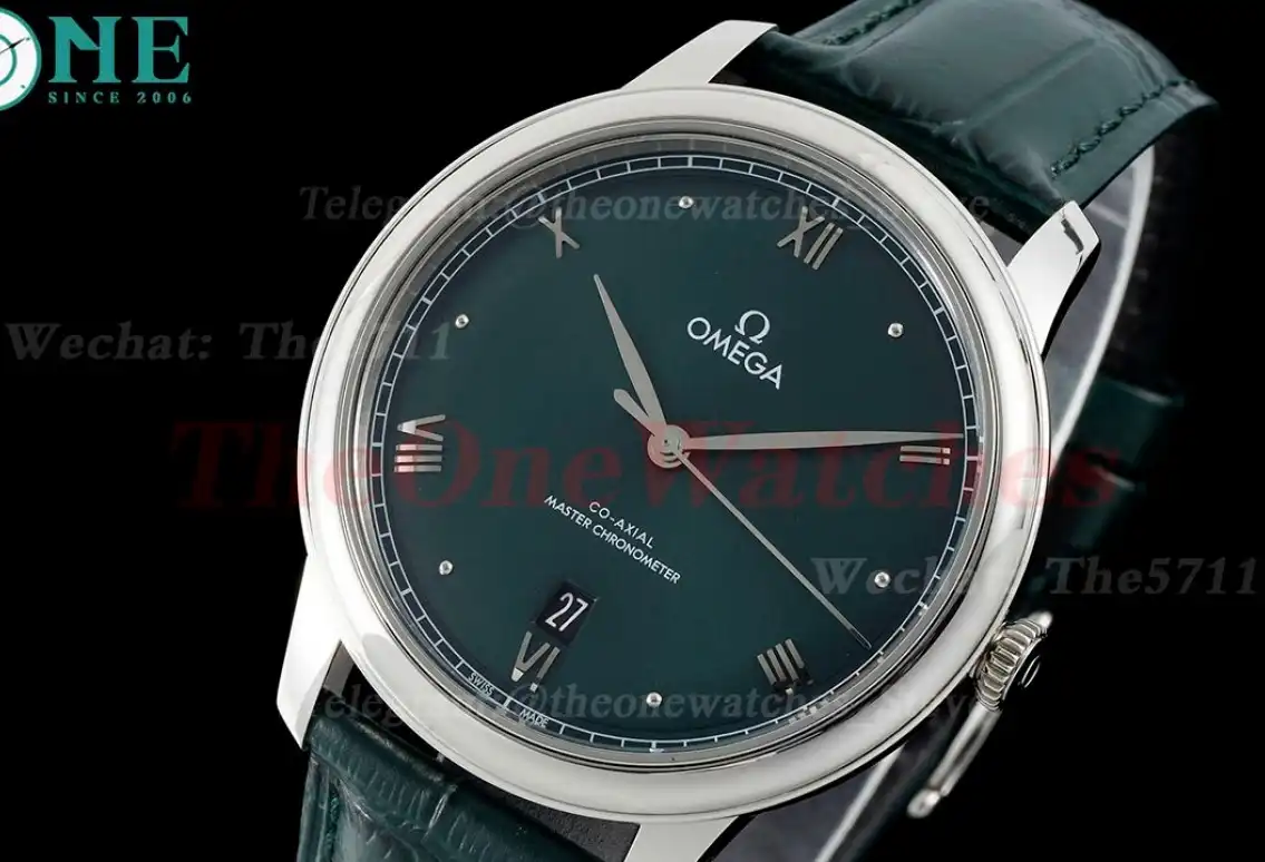 De Ville Prestige Date 40mm SS LE Green Dial MKS A8800