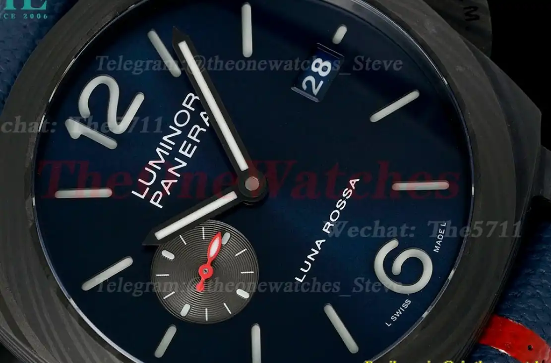 Luminor PAM1529 Luna Rossa 44mm FC RU Blue Dial VSF P9010