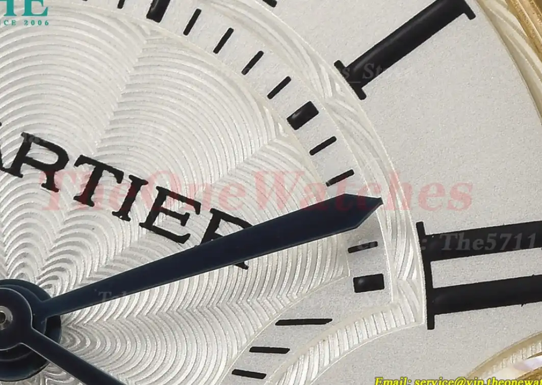 Ballon Bleu De Cartier 33mm YG YG White Rmn GDF NH05