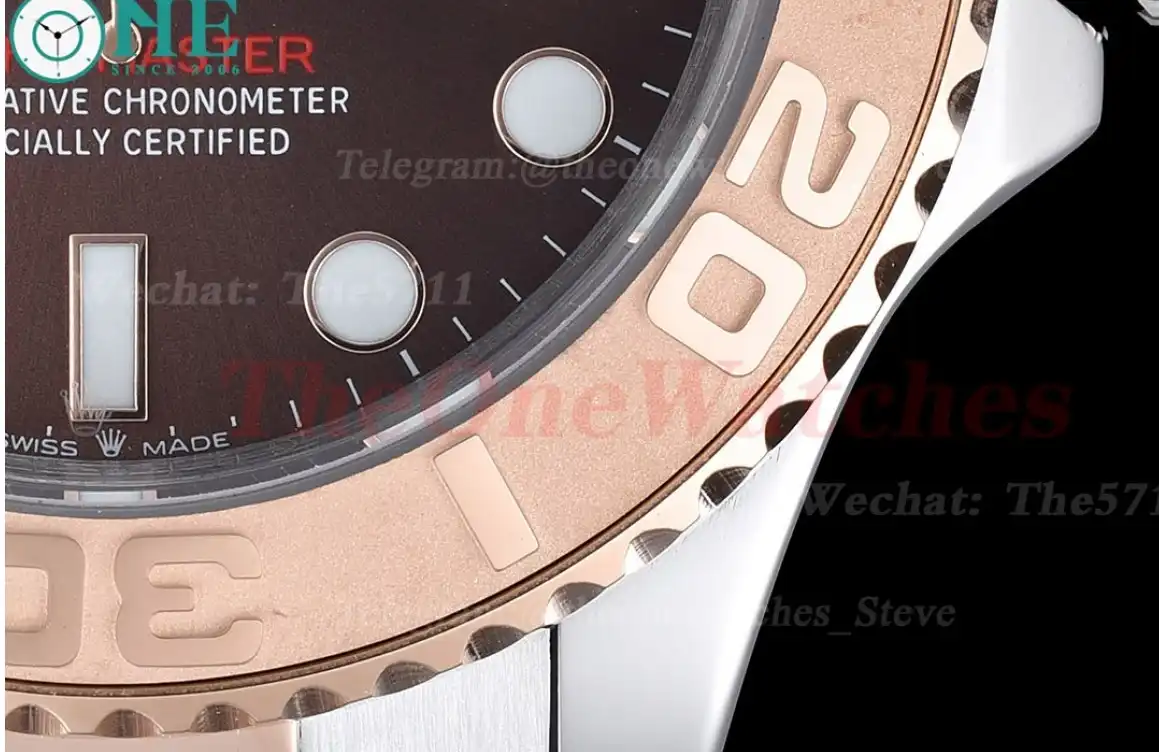 Yacht-Master 126621 40mm RG SS Brown Dot GDF MY8215