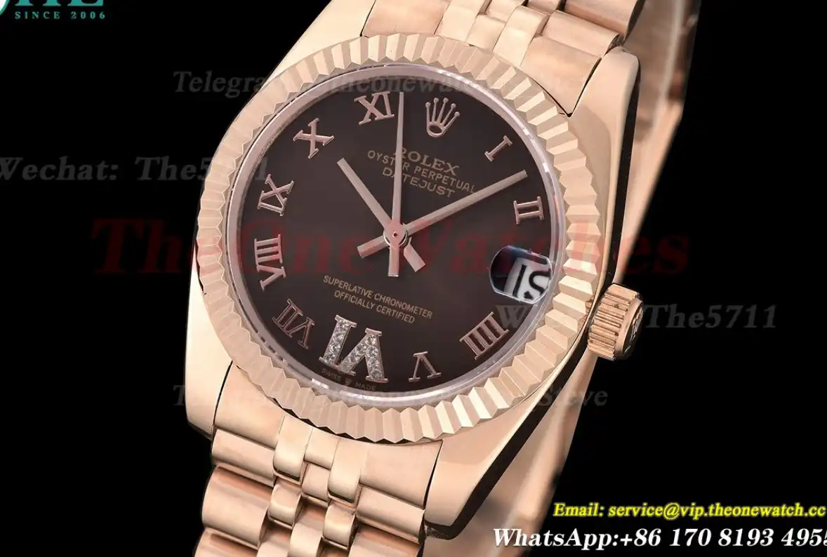 Datejust 31mm RG RG O Brown Dial GDF MY8215