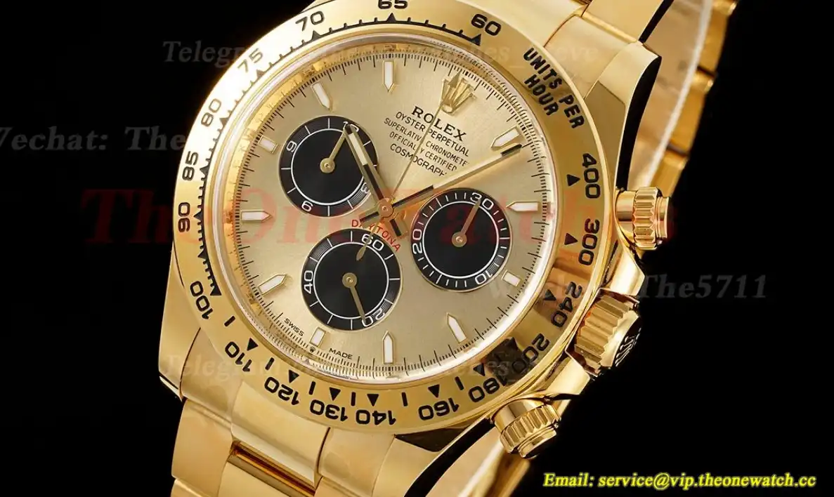 Daytona 126508 40mm YG YG Gold Black Clean SH4131 Super Clone