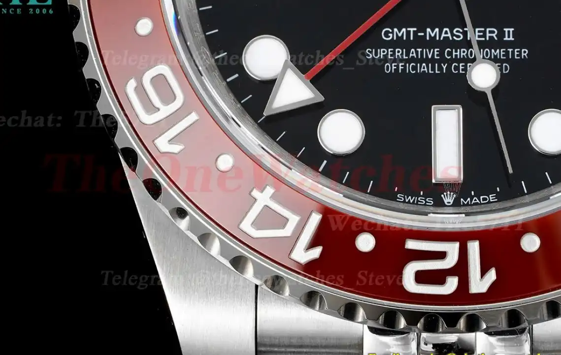 GMT Master II 126710 Pepsi Jub SS SS Red Blue GMF V6 VR3285