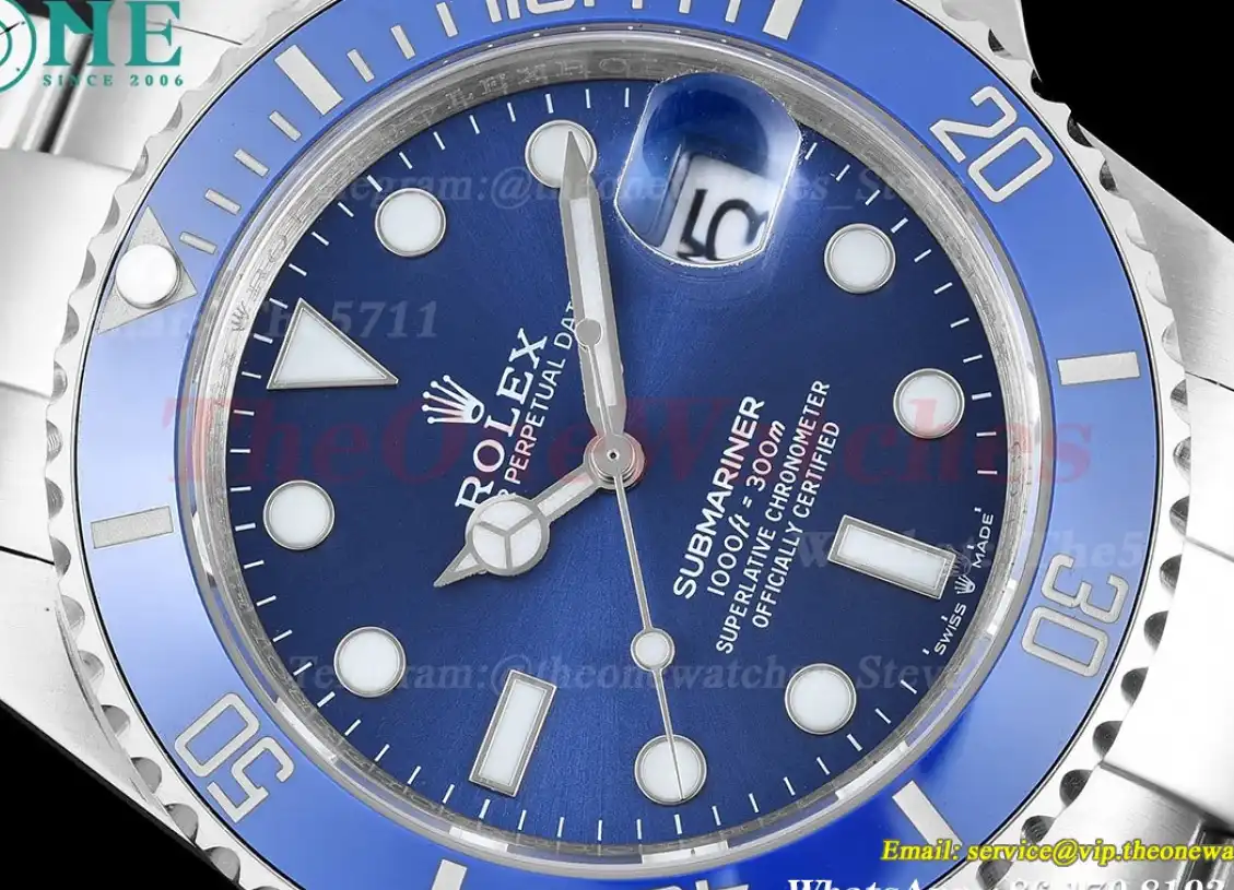 Submariner 116619LB 40mm SS SS Blue GDF MY8215