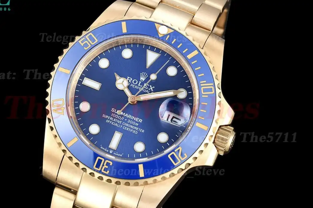 Submariner 126618LB 41mm YG YG Blue GDF MY8215