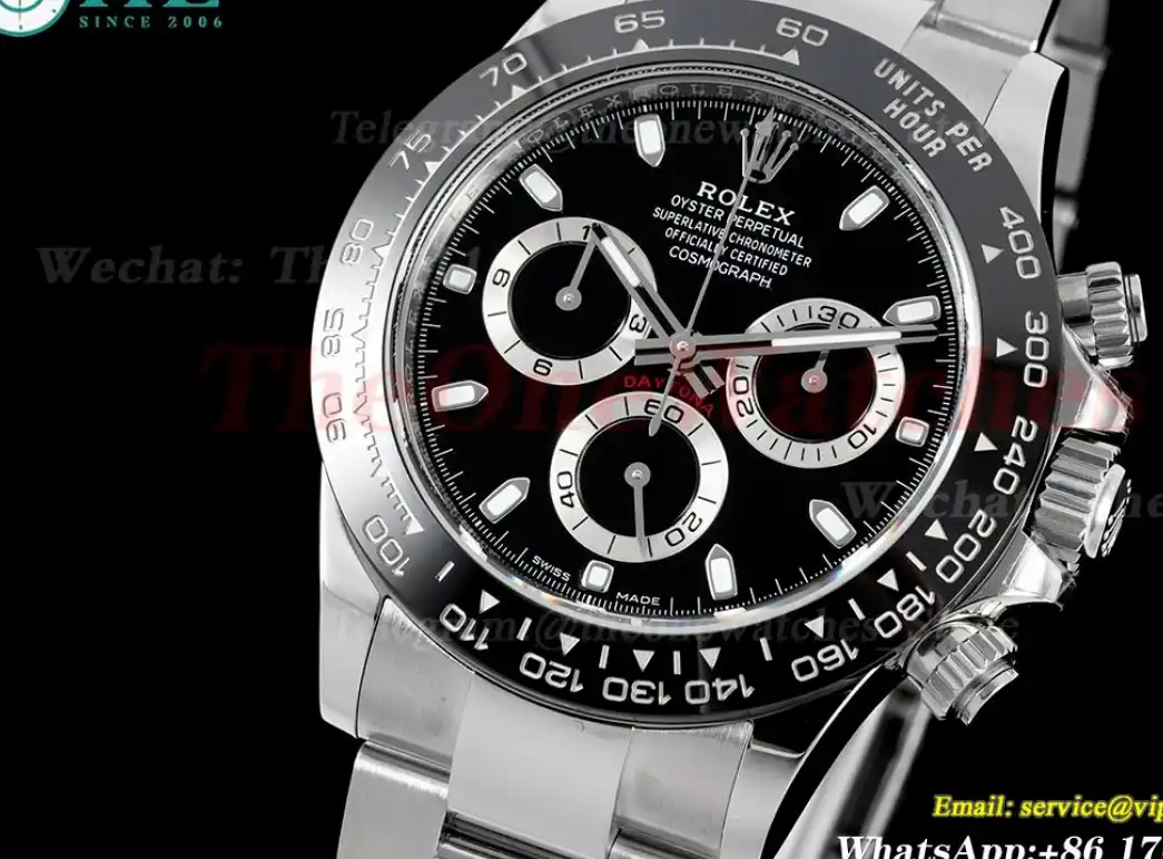 Daytona 116500 SS SS Black Dial 904L BTF V2 SA4130