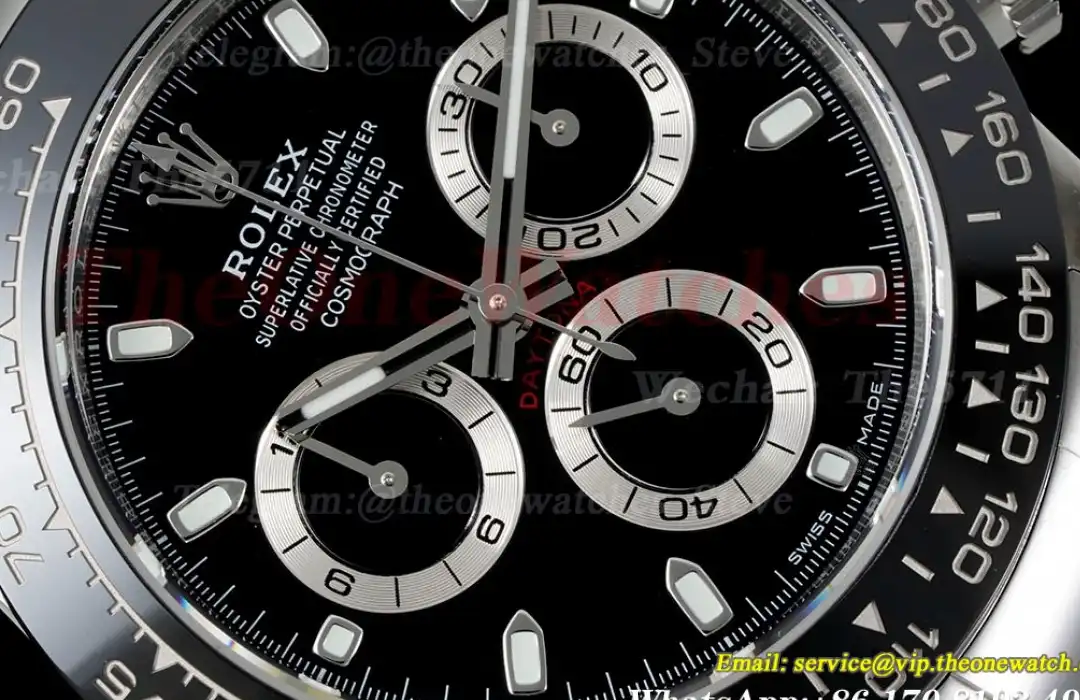 Daytona 116500 SS SS Black Dial 904L BTF V2 SA4130