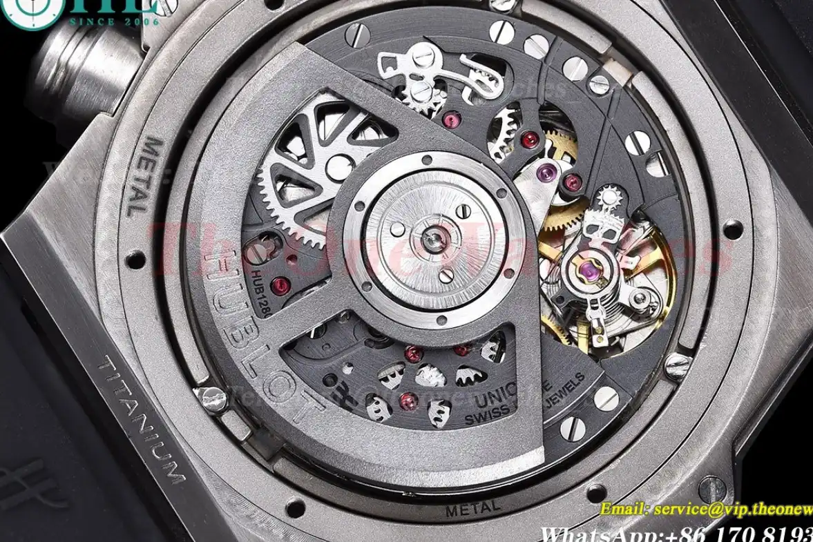 Big Bang Unico 42mm Ceramic TI RU Skeleton dial BBF HUB1280