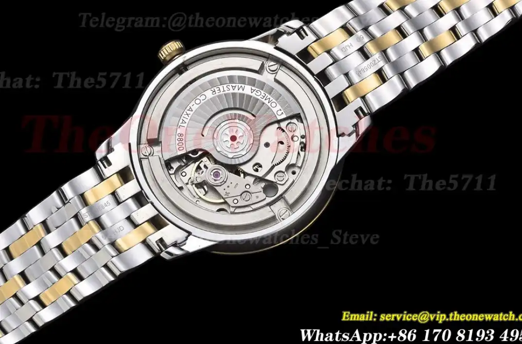 De Ville Date 40mm YG SS White Dial GDF MY8215