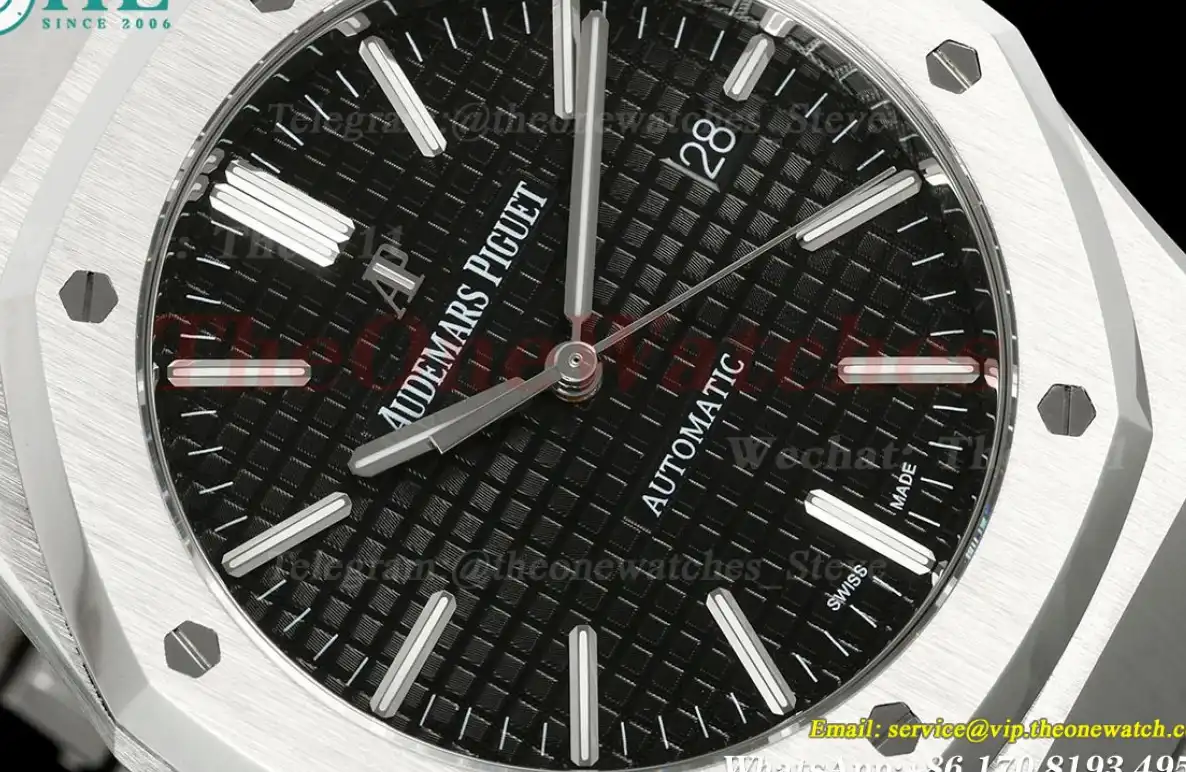 Royal Oak 15400 41mm SS SS Black Dial TKF SA3120 Super Clone