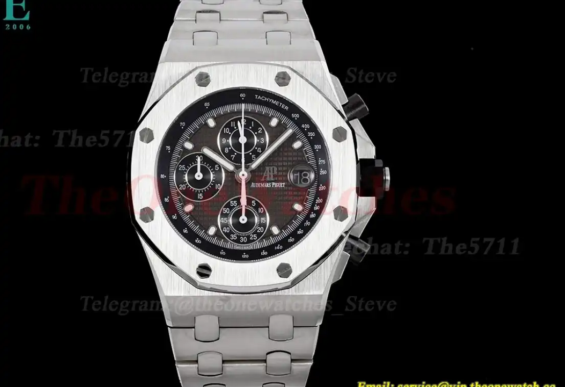 Royal Oak Offshore 42mm SS SS Grey Blk APF A7750