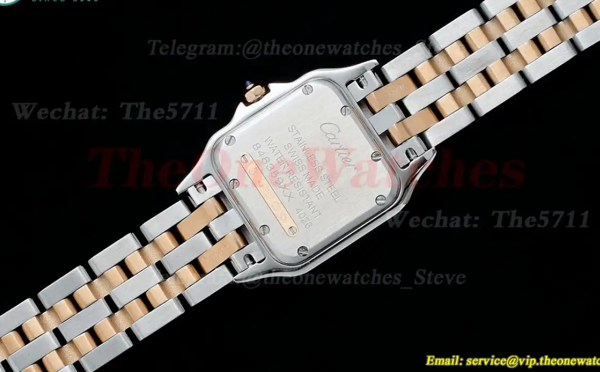 Panthere Secrete De Ladies Dia 27mm RG SS White AF Quartz