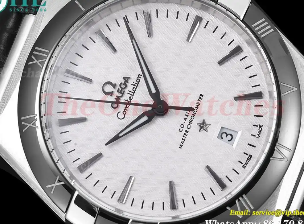 Constellation 41mm Cer SS LE White Dial GDF MY8215