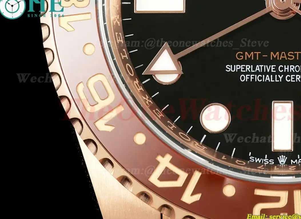 GMT Master II 126715 Oys 40mm RG RG Black Dial EWEF V2 SH3285