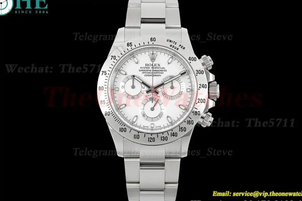 Daytona 116520 SS SS White Dial Clean DD4130