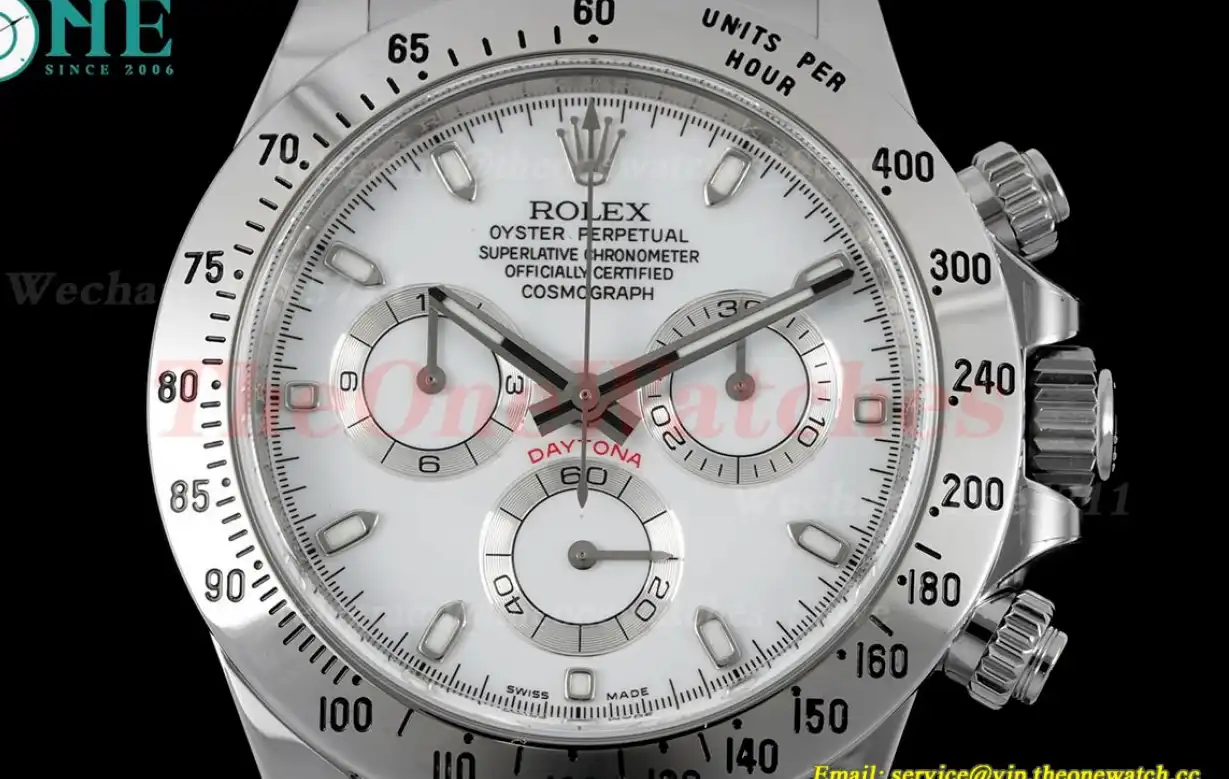 Daytona 116520 SS SS White Dial Clean DD4130