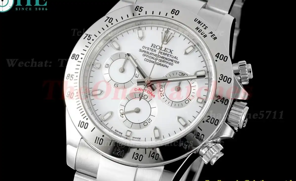 Daytona 116520 SS SS White Dial Clean DD4130