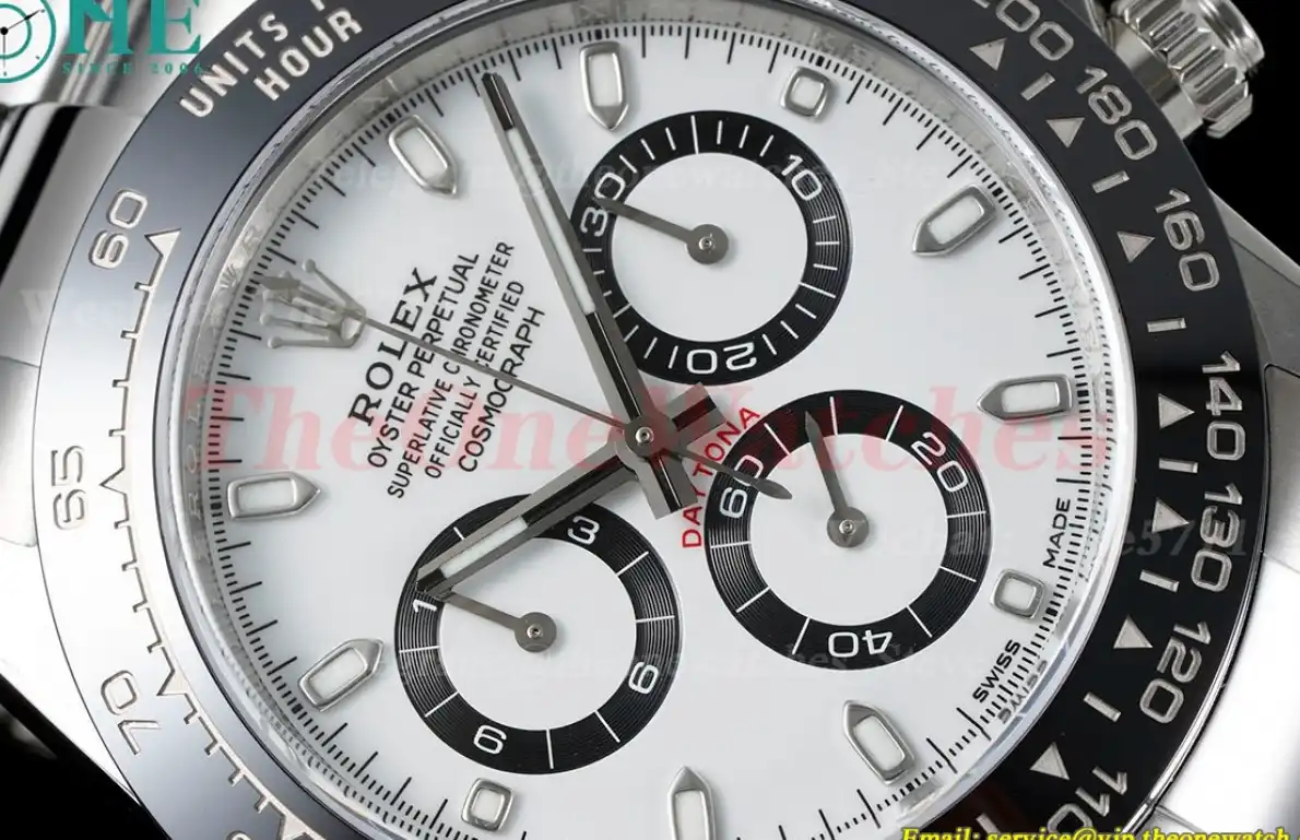 Daytona 116500 40mm SS SS White Dial Clean DD4130