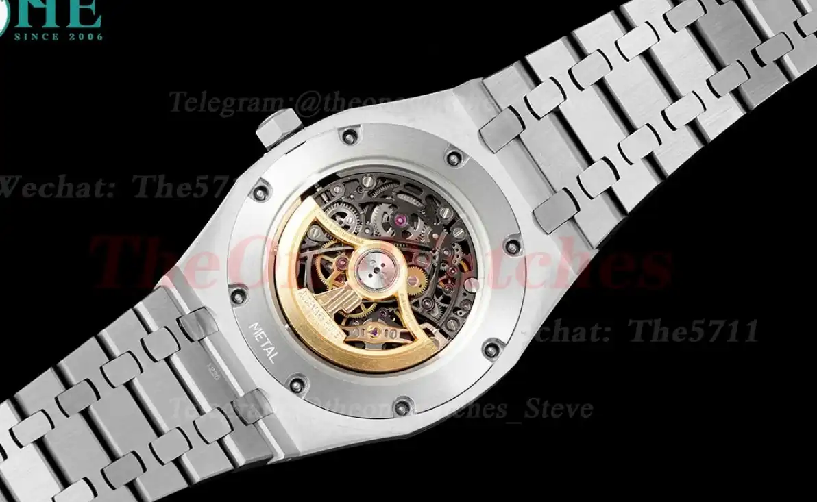 Royal Oak 15407 41mm SS SS Skeleton Dial THBF SH3132 V2 Super Clone