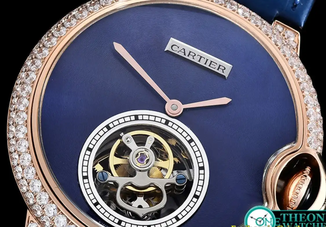 Cartier - Balon Bleu De Cartier Tourbillon RG LE Blue Tourbillon