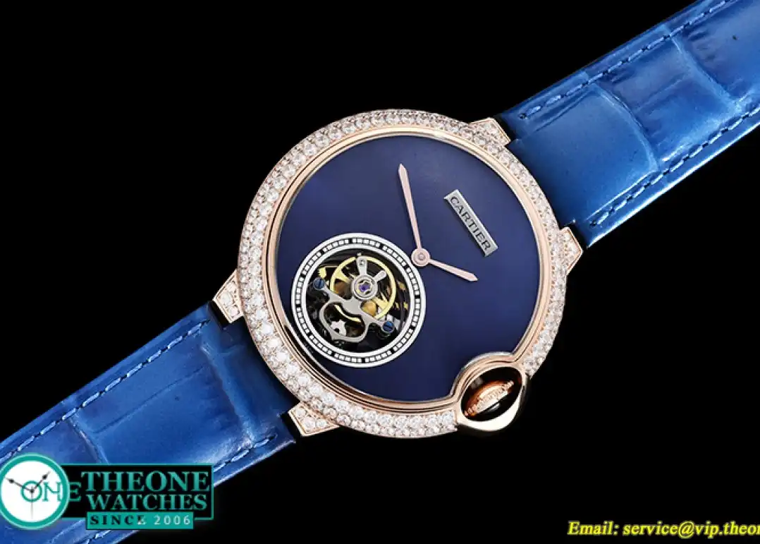 Cartier - Balon Bleu De Cartier Tourbillon RG LE Blue Tourbillon