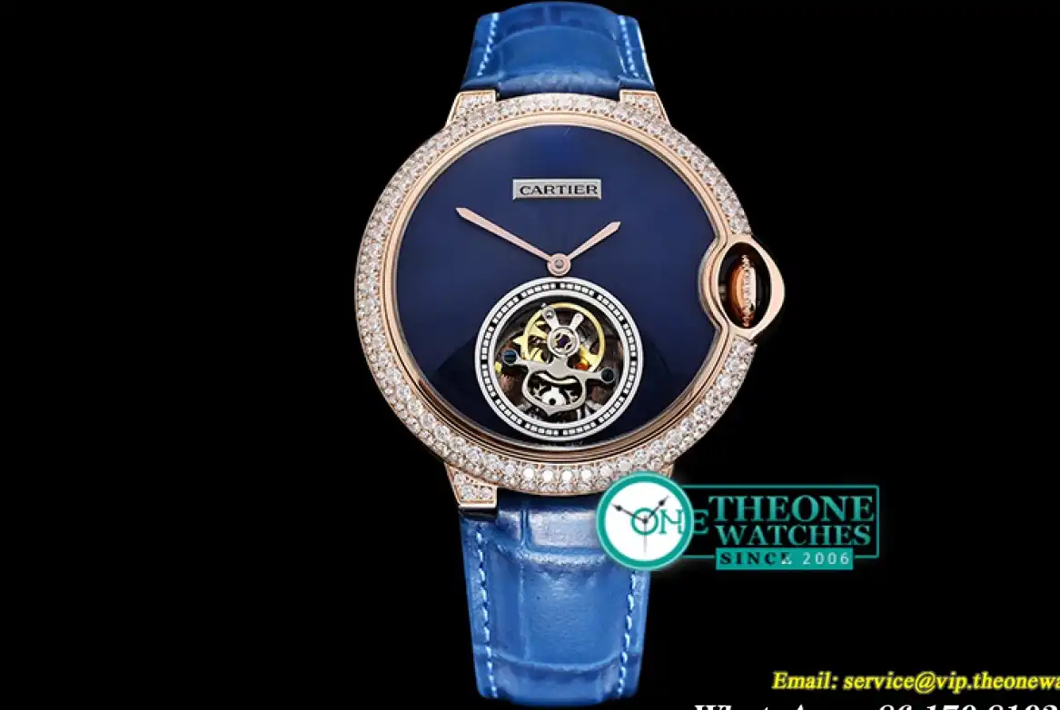 Cartier - Balon Bleu De Cartier Tourbillon RG LE Blue Tourbillon